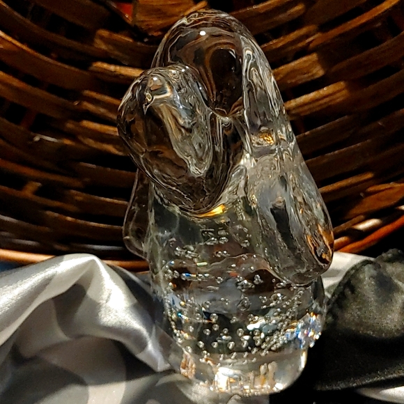 Other - Blown Glass Dog Paper Weight